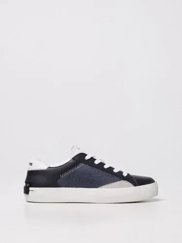 Sneakers Crime London in pelle e tessuto (57926731)