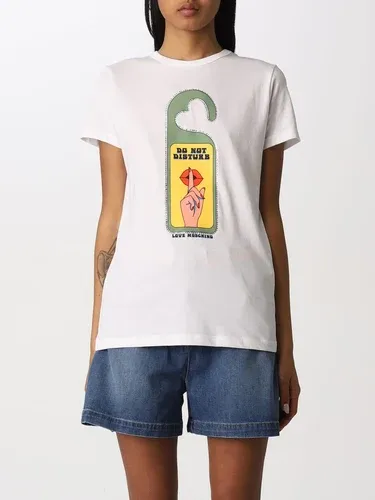 T-shirt Love Moschino con stampa (58075315)