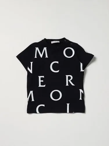 T-shirt Moncler in cotone con logo all over (58075402)