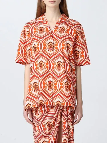 Camicia Etro in cotone con stampa geometrica (58075505)