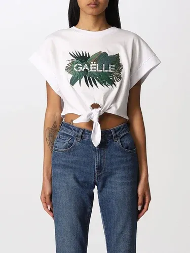 T-shirt cropped Gaëlle Paris con stampa (102111377)