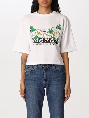 T-shirt cropped Napapijri con stampa grafica (58095195)