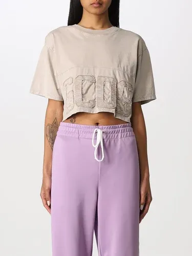 T-shirt cropped Gcds in cotone (58095572)