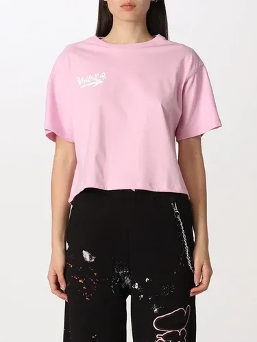 T-shirt cropped Disclaimer in cotone (58095876)