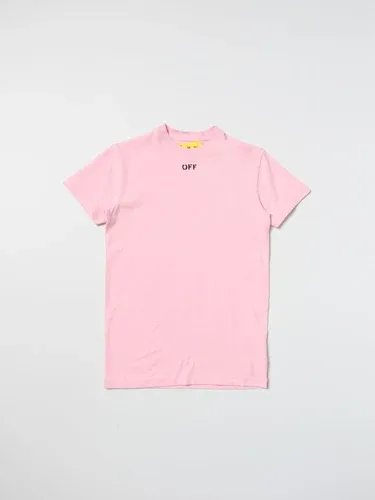 Abito a t-shirt Off-White con logo (58095915)