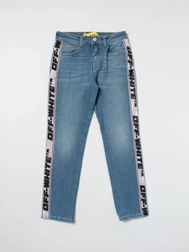 Jeans Off-White con bande logate (58095965)