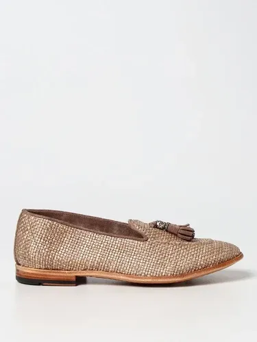Mocassino Eleventy in tela intrecciata e camoscio (103387118) Mocassino Eleventy in tela intrecciata e camoscio (103387118)