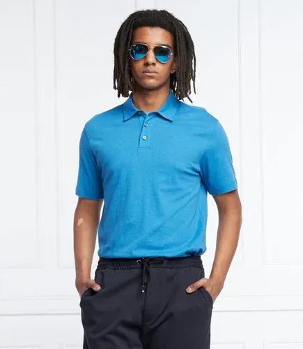 Z Zegna polo | regular fit | con l'aggiunta di lino (101339084)