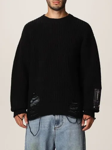 Pullover Msgm in lana vergine con rotture (56112863) Pullover Msgm in lana vergine con rotture (56112863)