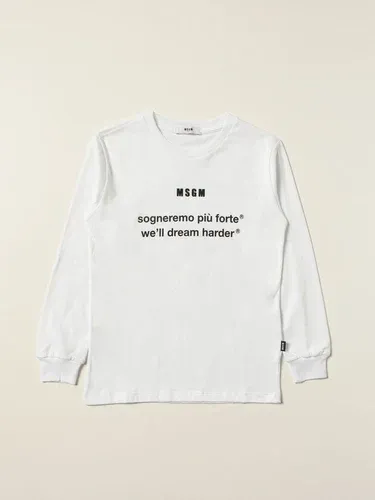 T-shirt basic Msgm Kids con logo (51156878)