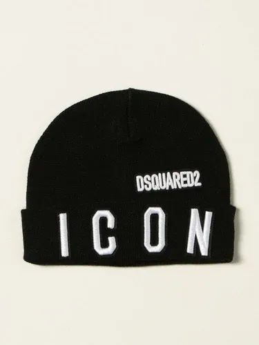 Cappello a berretto Dsquared2 Junior con patch logo (51501323)