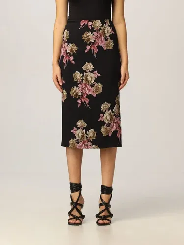 Gonna longuette Blumarine con stampa floreale (54140681)