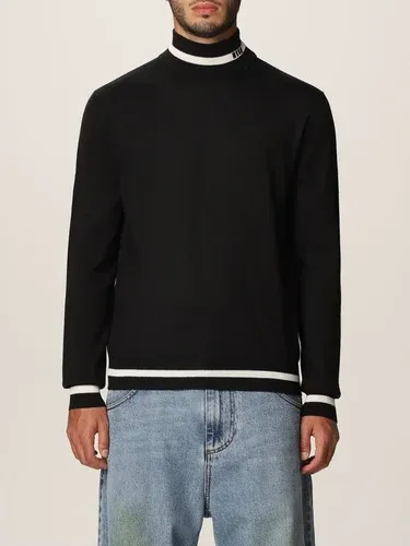 Dolcevita Msgm in misto lana con logo in jacquard (53905535) Dolcevita Msgm in misto lana con logo in jacquard (53905535)