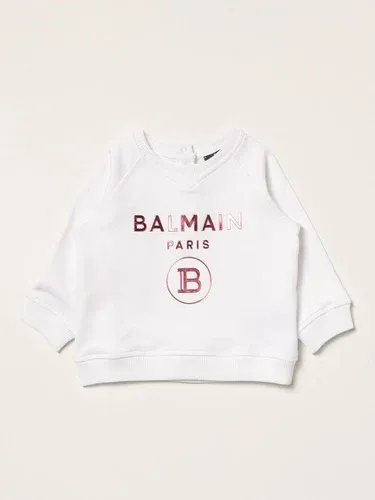 Felpa Balmain in cotone con logo (56253535) Felpa Balmain in cotone con logo (56253535)