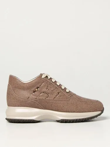 Sneakers Interactive Hogan in camoscio spruzzato (56312255)