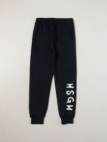 Pantalone jogging Msgm Kids con big logo (56773828)