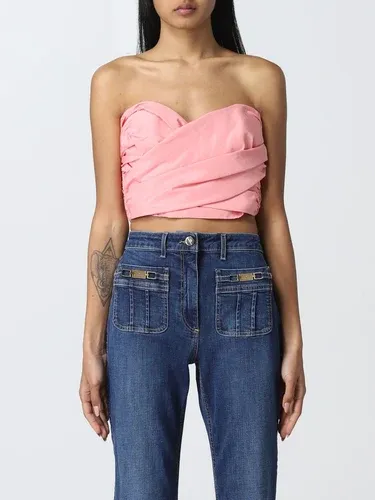 Top a cuore Elisabetta Franchi in ottoman arricciato (57301114) Top a cuore Elisabetta Franchi in ottoman arricciato (57301114)