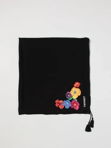 Sciarpa Twinset con ricami floreali (57899379)
