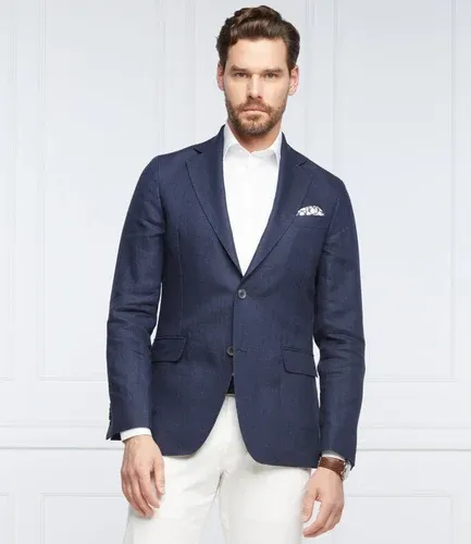 Oscar Jacobson di lino giacca elegante egel | slim fit (102619470)