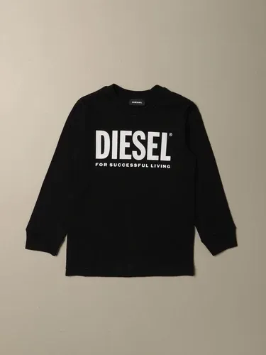 T-shirt Diesel a girocollo in cotone con logo (38914270)