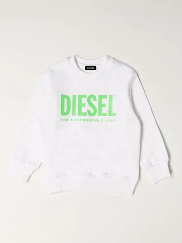 Felpa a girocollo Diesel in cotone con logo (49896404)