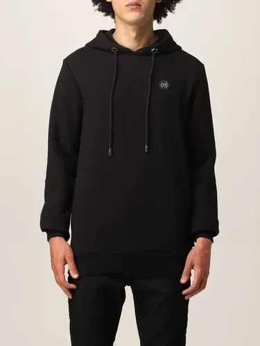 Felpa con cappuccio Istitutional Philipp Plein in misto cotone (49896459)