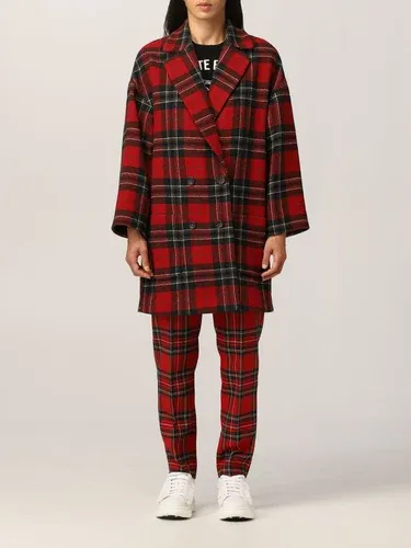 Cappotto Red Valentino in lana tartan (56512599)