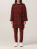 Cappotto Red Valentino in lana tartan (56512599)