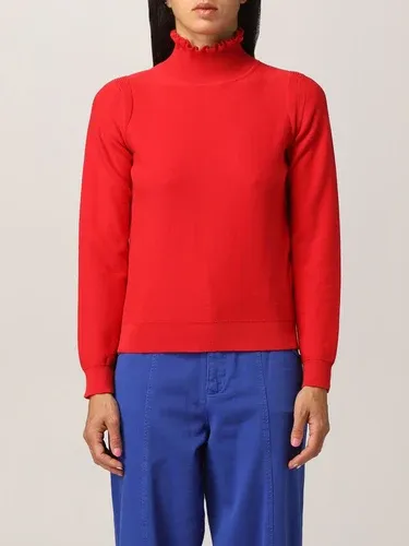 Maglia See By Chloé in cotone con collo arricciato (50134932)