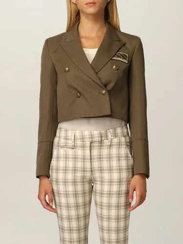 Giacca cropped Dondup in mistio lana (51393255)