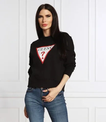 GUESS JEANS felpa original | regular fit (101340121) GUESS JEANS felpa original | regular fit (101340121)