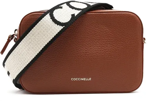 Coccinelle di pelle borsa messenger (101341297)