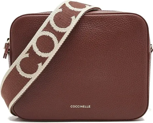 Coccinelle di pelle borsa messenger (101341298)