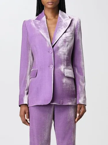 Blazer Boutique Moschino in velluto panné (103632226)