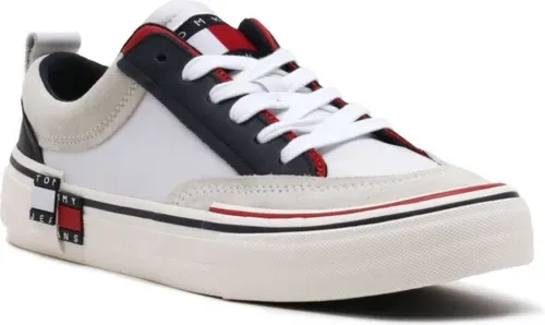 Tommy Jeans di pelle scarpe da tennis (101330621)