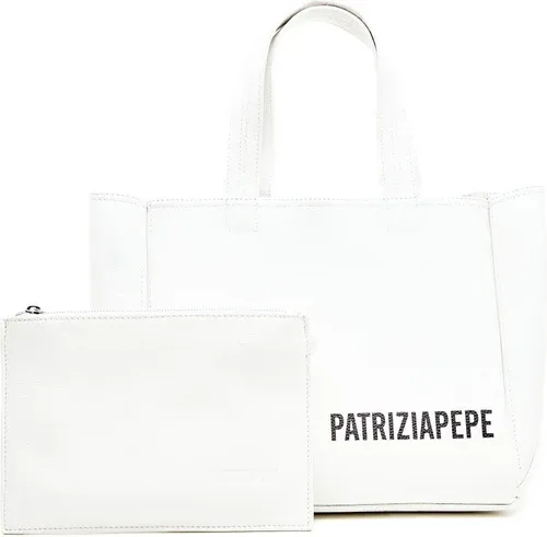 Patrizia Pepe di pelle borsa shopper + marsupio (101330825)