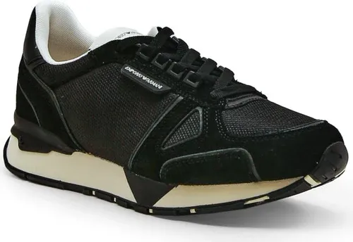 Emporio Armani sneakers | con l'aggiunta di pelle (101332317)