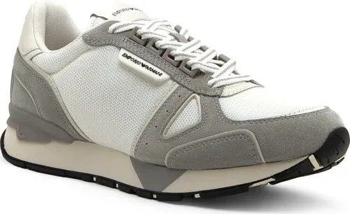 Emporio Armani sneakers | con l'aggiunta di pelle (101332318)