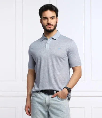 GUESS JEANS di lino polo kismi | regular fit (101336040) GUESS JEANS di lino polo kismi | regular fit (101336040)