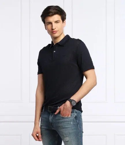GUESS JEANS di lino polo kismi | regular fit (101336042) GUESS JEANS di lino polo kismi | regular fit (101336042)