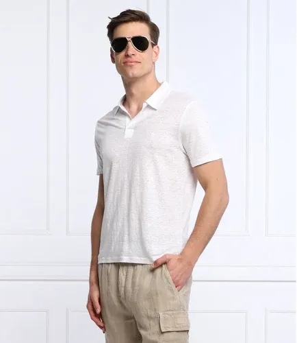Vilebrequin di lino polo | straight fit (101339294) Vilebrequin di lino polo | straight fit (101339294)