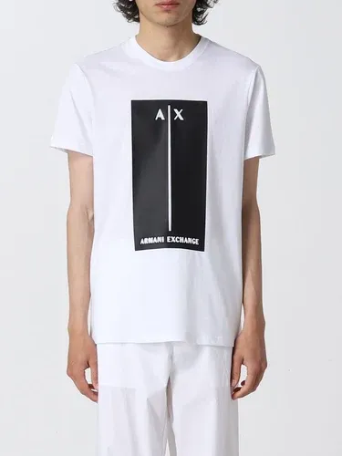 T-shirt Armani Exchange con stampa logo (102026644)