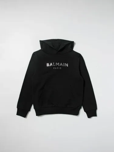 Felpa Balmain in cotone con logo (103516192)