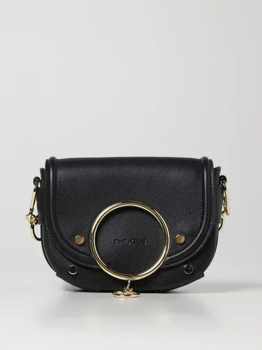 Borsa Joan See By Chloé in pelle a micro grana (101269530)