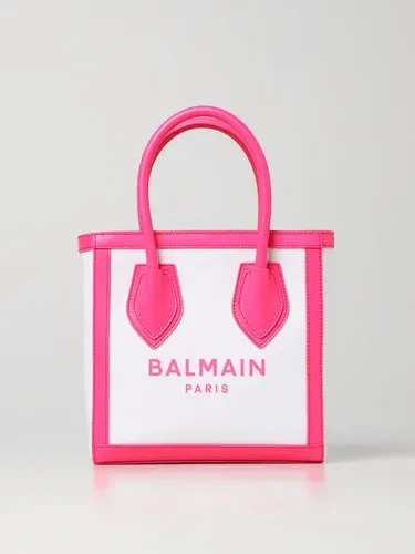 Borsa shopping B-Army Balmain in canvas e pelle (101273025)