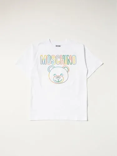 T-shirt Moschino Kid con stampa Teddy multicolor (57399516)