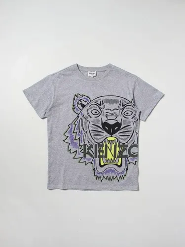 T-shirt Kenzo Junior con logo Tiger Kenzo Paris (101276748)