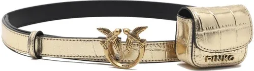 Pinko di pelle cintura brevis h2 belt pelle st. cocco (101342103)