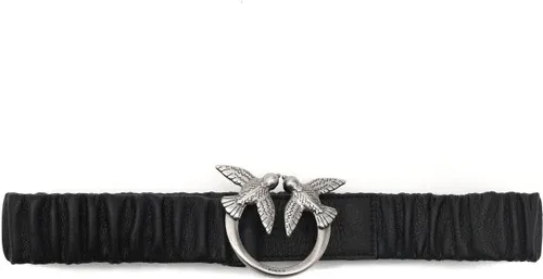 Pinko di pelle cintura love ruffle 1 h4 belt nappa (101342099)