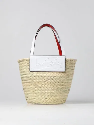Christian Louboutin Borsa Loubishore Louboutin in rafia e pelle (101266715) Christian Louboutin Borsa Loubishore Louboutin in rafia e pelle (101266715)